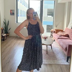 Picnic midi dress 🧺🍃🌻☀️